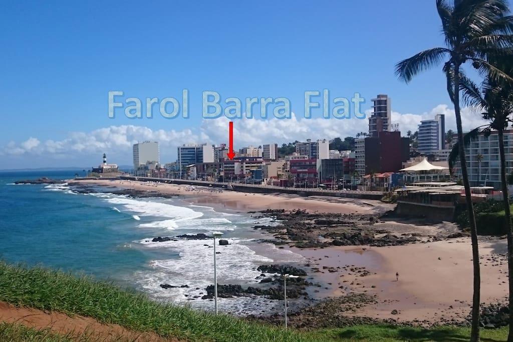 Apartamento Temporada Farol Barra Flat Salvador Exterior foto